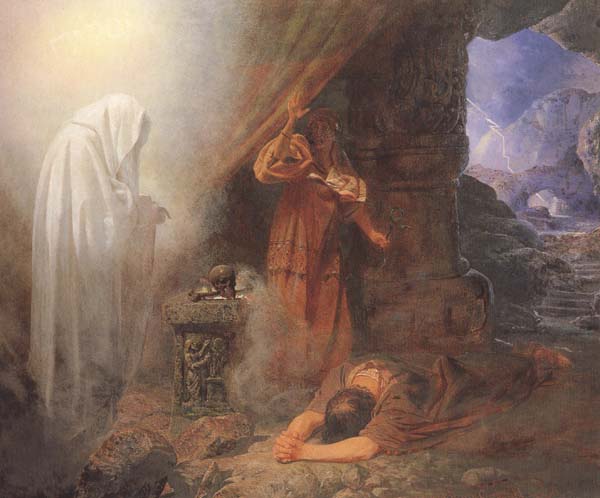 Saul and the Witch of Endor (mk46)